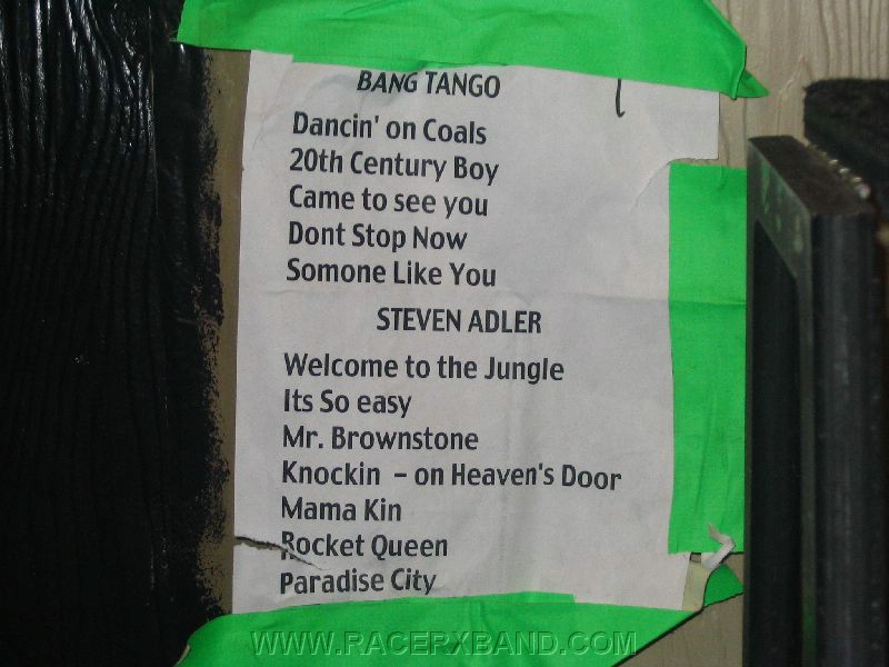 36. Joe Leste and Steven Adler's setlist..jpg