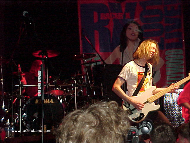 51. Paul playing the bass solo on Godzilla 1..jpg
